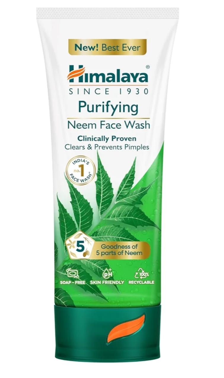 Himalaya face wash 100ml - Image 1